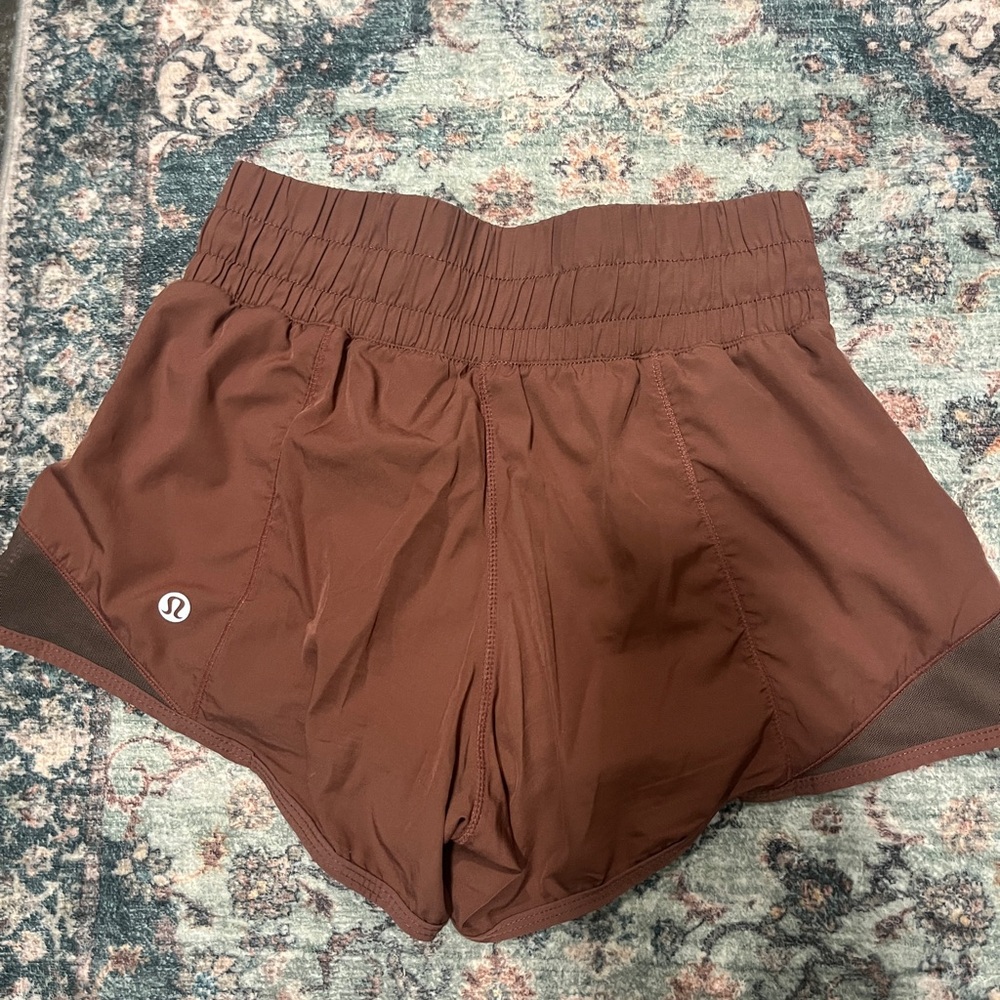 lululemon athletica Chocolate Brown Athletic Shorts
